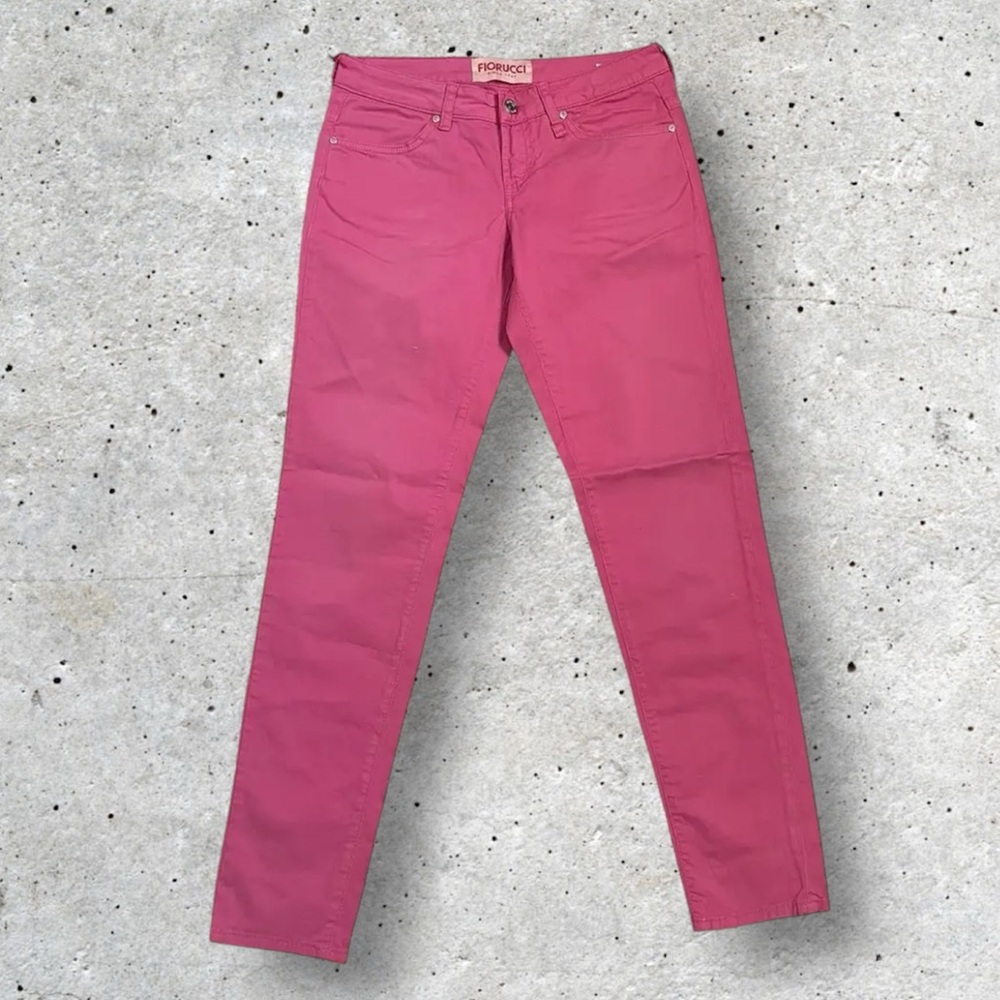 Fiorucci Pink Skinny Jeans NWT $265